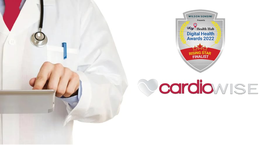 CardioWise, Inc. Named a Finalist in the Rising Star Clinical Diagnostics Tool or Platform Category by UCSF Health Hub