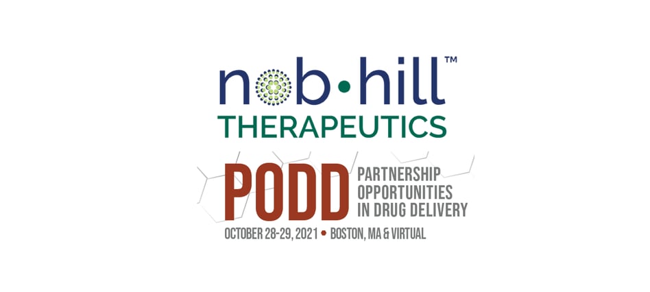 Nob Hill Therapeutics to Present at Partnership Opportunities in Drug Delivery (PODD) Conference