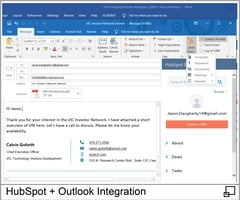 Outlook + HubSpot Integration